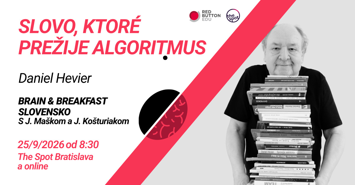 Brain&Breakfast Slovensko – Daniel Hevier, 25. september 2026